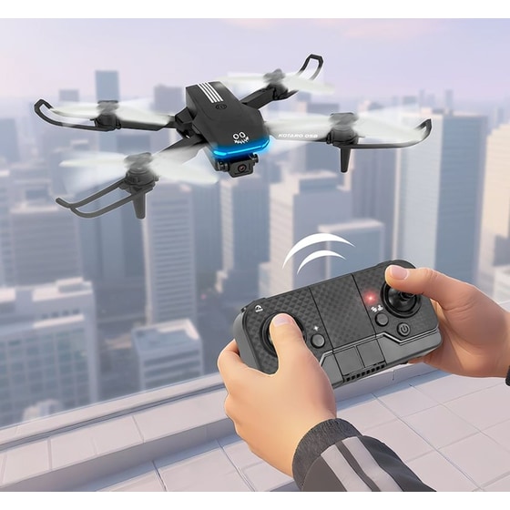 Τηλεκατευθυνόμενο Drone Koo Kotaro 058 με 2 Κάμερες, LED Φώτα, App Πλοήγησης & Τσάντα image 1
