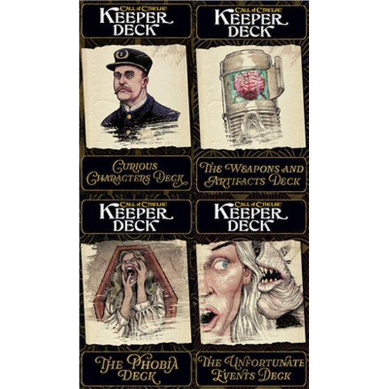 Call Of Cthulhu Keeper Decks 2nd Edition image 0