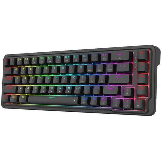 Redragon K709 Gaming Μηχανικό Ενσύρματο USB Πληκτρολόγιο RGB Μαύρο (US) image 2