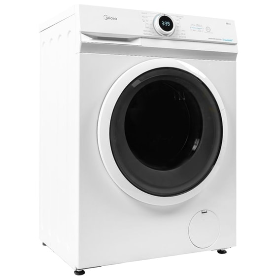 MIDEA MF100W80BA/W-GR 8 kg 1.400 Στροφές Λευκό Πλυντήριο Ρούχων image 2