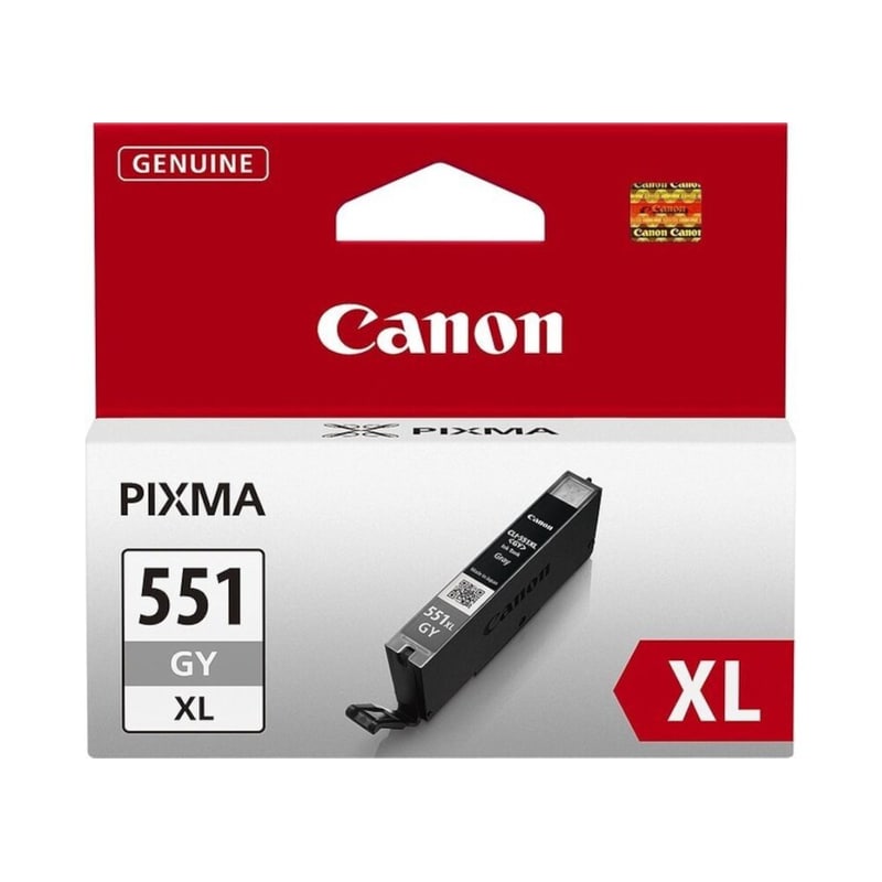 Canon CLI-551XL Γκρι Μελάνι Εκτυπωτή 6447B001