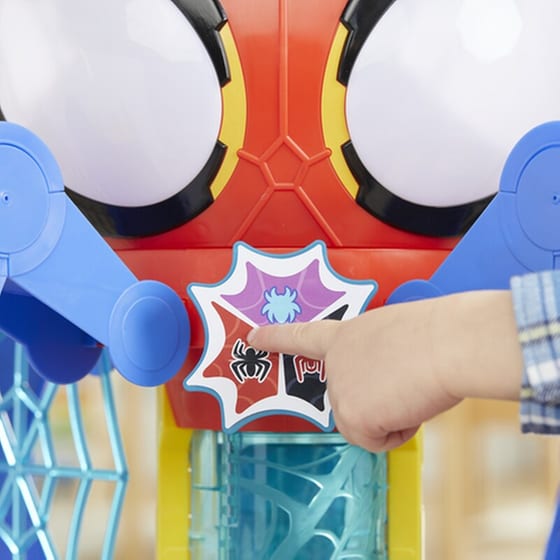 Hasbro Marvel Spidey And His Amazing Friends - Web Spinners Web Quarters (F6723) image 14