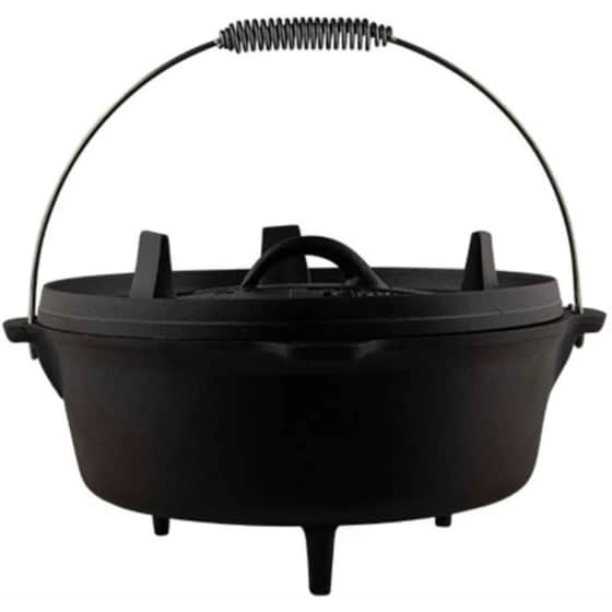 Μαντεμένια Γάστρα Dutch Oven THE WINDMILL TWM011 8.5 L Μαύρο image 0