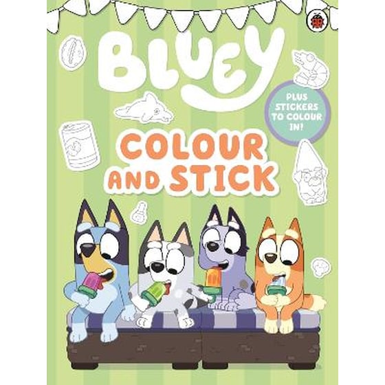 Bluey: Colour and Stick image 0