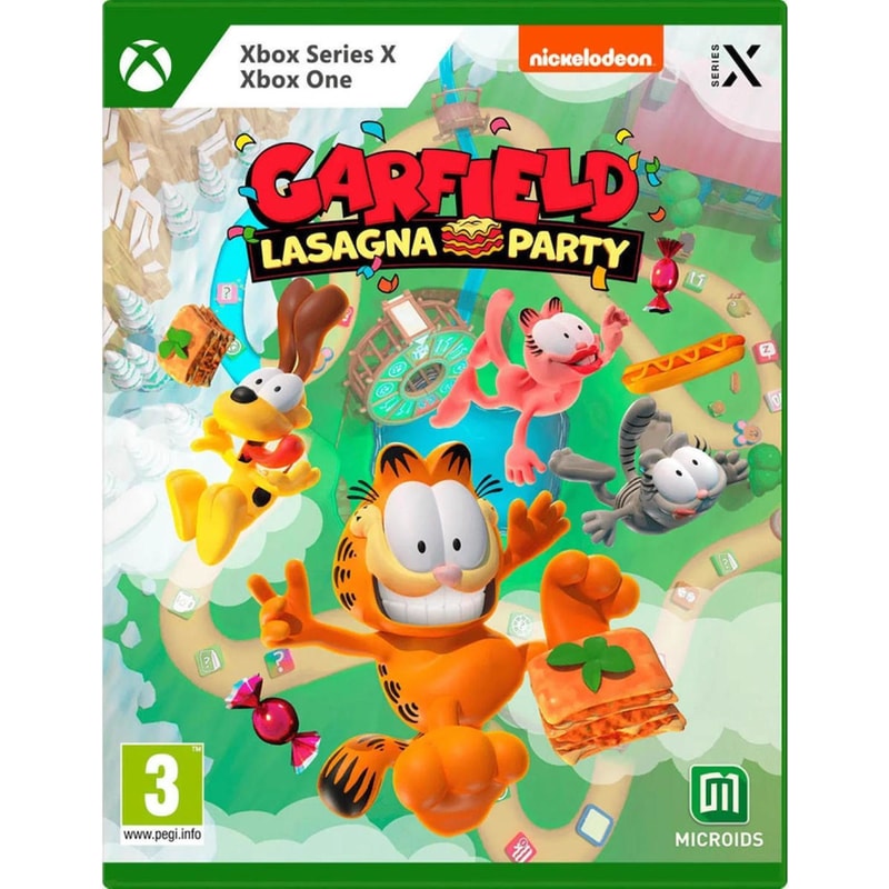 MICROIDS Garfield Lasagna Party - Xbox Series X