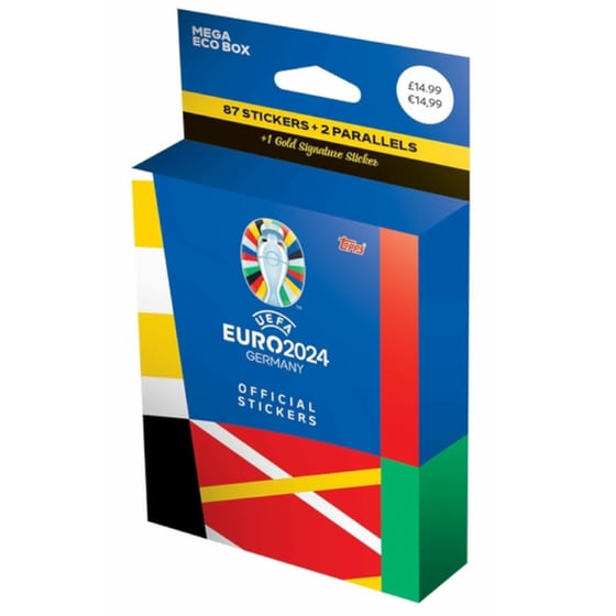 Topps Αυτοκόλλητα Euro 24 - Mega Eco Pack image 0