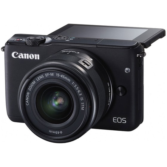 Mirrorless Camera Canon EOS M10 15-45mm Kit Μαύρο & Canon Selphy Φορητός Εκτυπωτής image 2