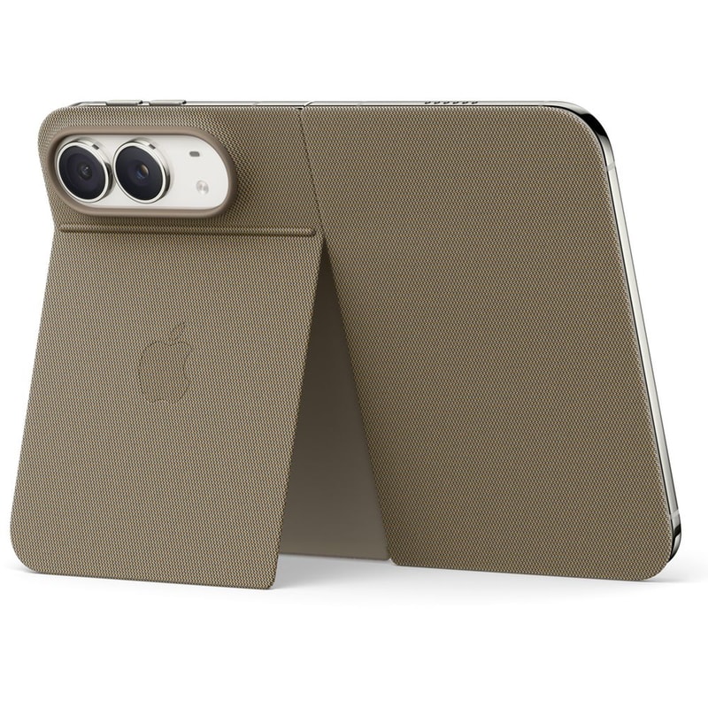 Θήκη Apple iPhone Duo - Apple Folio with Kickstand - Taupe
