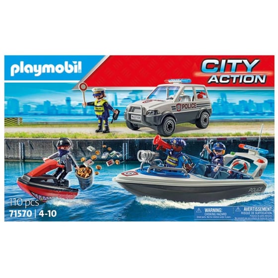 Playmobil Θαλάσσια Αστυνομική Καταδίωξη (71570) image 1