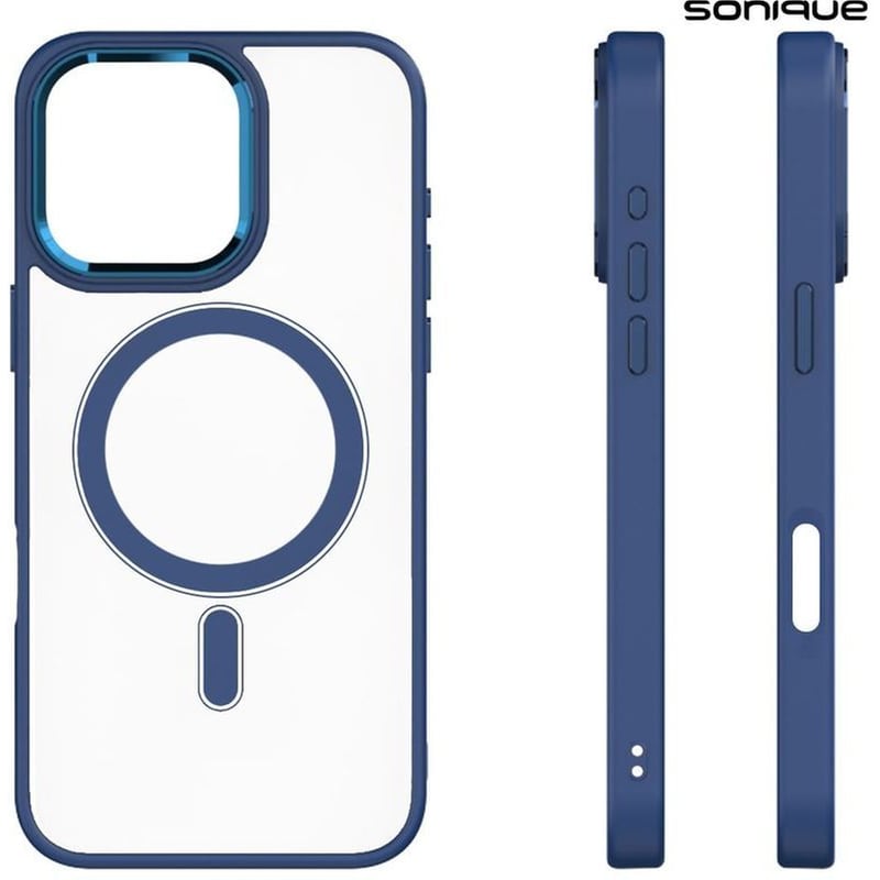 Θήκη Apple iPhone 16 Pro Max - Sonique Magnetic MagMetal - Blue