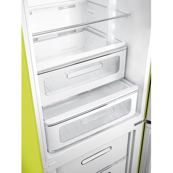 SMEG FAB32RLI5 331 Lt Lime Green Total No Frost Ψυγειοκαταψύκτης image 2