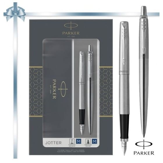 Σετ Στυλό Διαρκείας Parker I.M. Duo St. Steel CT image 3