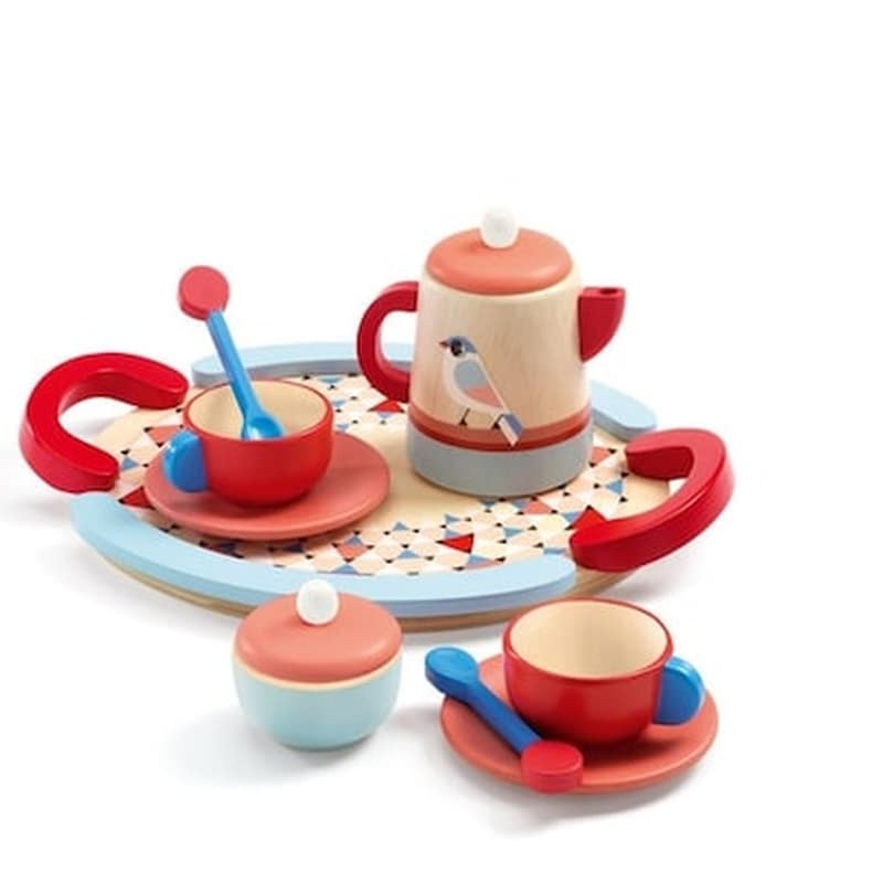 Djeco Παιχνίδι Ρόλων σετ Τσαγιού 9τμχ 06512 DJECO