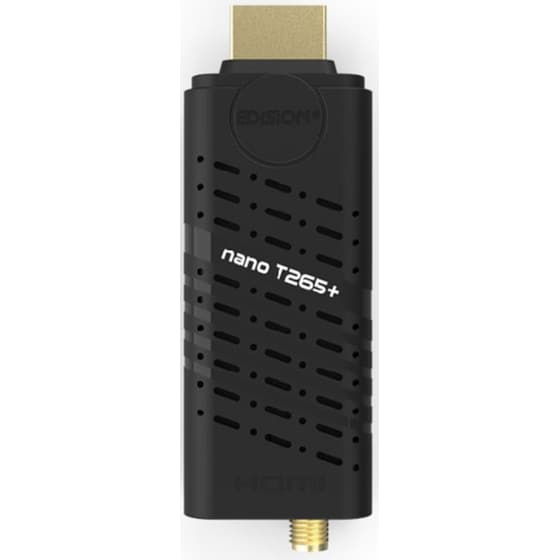 Ψηφιακός Δέκτης Edision Nano T265+ - Μαύρο image 0