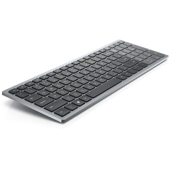 Dell KB740 Ασύρματο Bluetooth Πληκτρολόγιο Γκρι (US) image 1