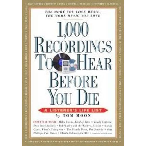 1000 Recording to Hear Before You Die [Pb] image 0