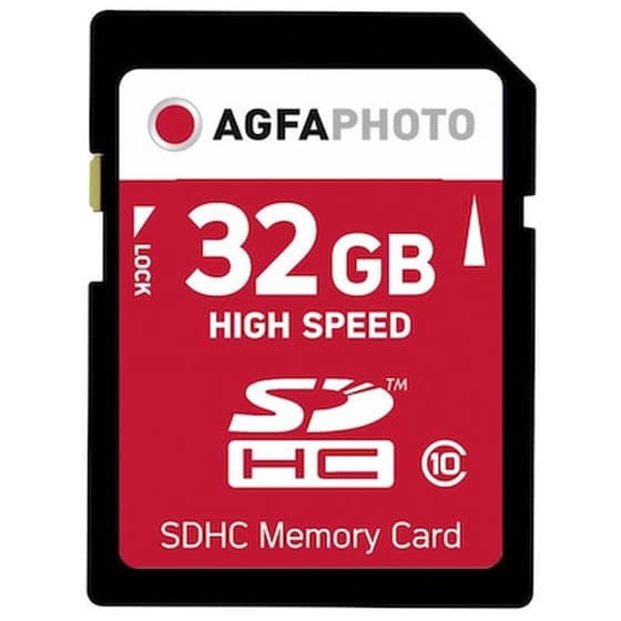AgfaPhoto SDHC 32GB Class 10 U1 V10 UHS-I image 0