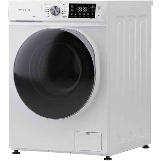 OMNYS WNM-9WHT25GDP 9 kg  1.400 Στροφές Λευκό Πλυντήριο Ρούχων image 4