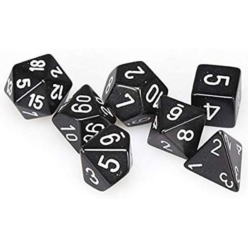 Chessex Opaque - Black/White CHESSEX