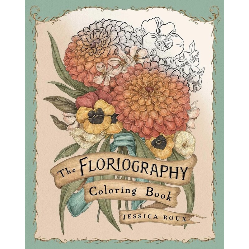 Floriography Coloring Book