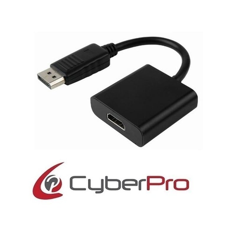 CYBERPRO Cyberpro Cp-dph10 Converter Displayport Male - Hdmi V1.4 Female Λευκό