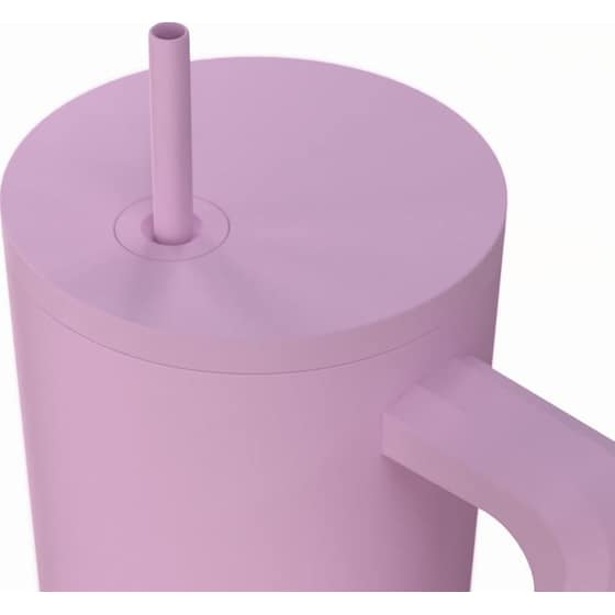 Ποτήρι Θερμός Estia Tumbler Xl Save The Aegean Lavender με Καλαμάκι και Λαβή 900 ml image 1