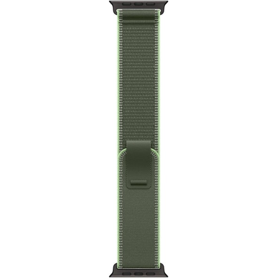 Λουράκι Apple Trail Loop M/L για Apple Watch 49mm - Green/Neon with Black Titanium Finish image 0