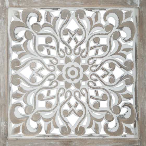 Διακοσμητικό Παραβάν Spitishop A-s 157022 Mdf 120.8x2.1x168.7 cm - Μπεζ image 3