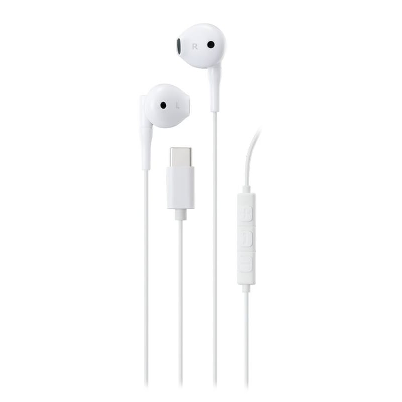 STREETZ C210-WHT Handsfree Type C - Λευκό