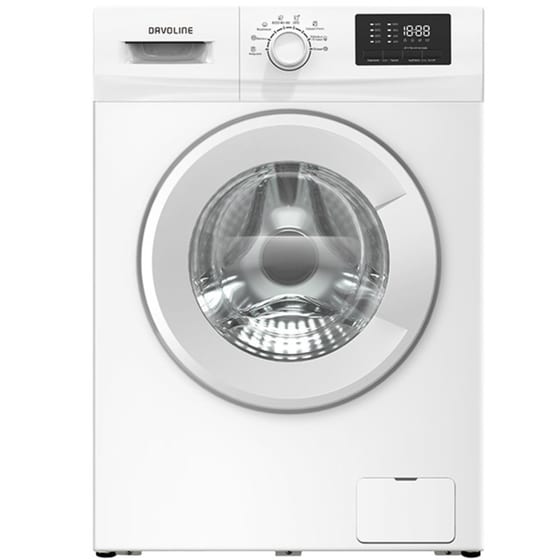 DAVOLINE F06ED 6 kg 1.000 Στροφές Λευκό Πλυντήριο Ρούχων image 0