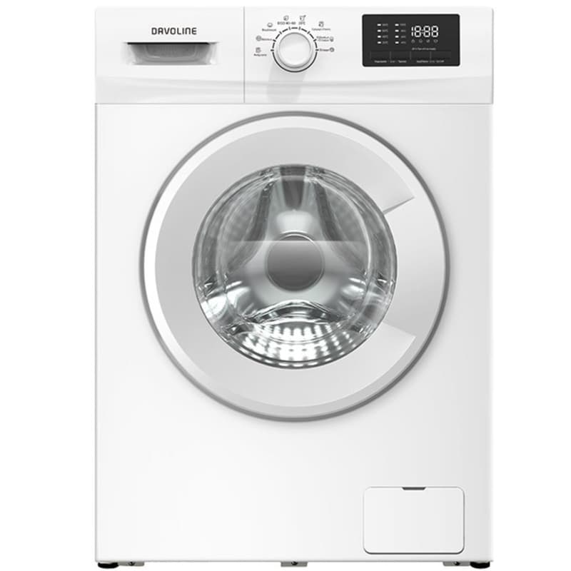 DAVOLINE F06ED 6 kg 1.000 Στροφές Λευκό Πλυντήριο Ρούχων