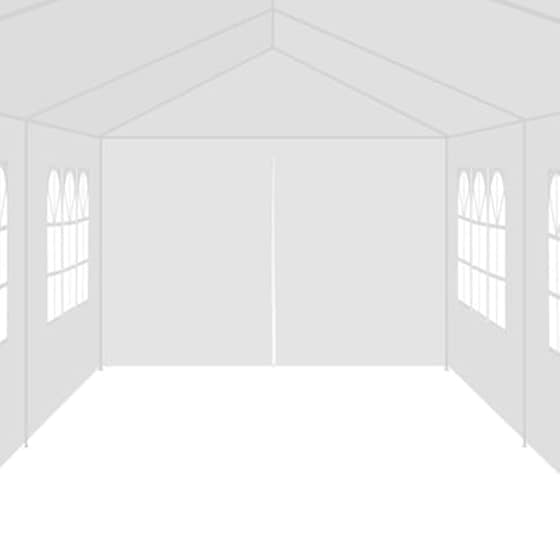 Vidaxl Τέντα Εκδηλώσεων Κήπου Λευκή 3 X 12 Μ. image 4