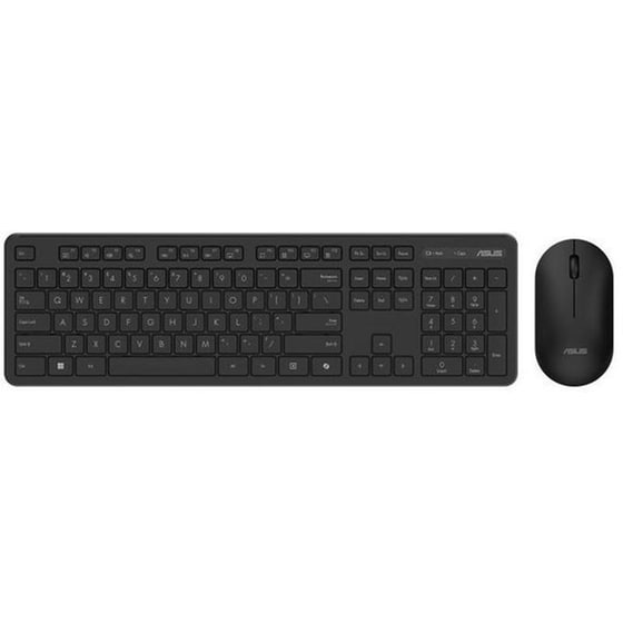 Asus CW100 Ενσύρματο Πληκτρολόγιο/Ποντίκι σετ - Μαύρο (US) (GR) image 0