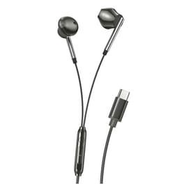 Ακουστικά Handsfree XO Crescent EP66 USB-C - Μαύρα