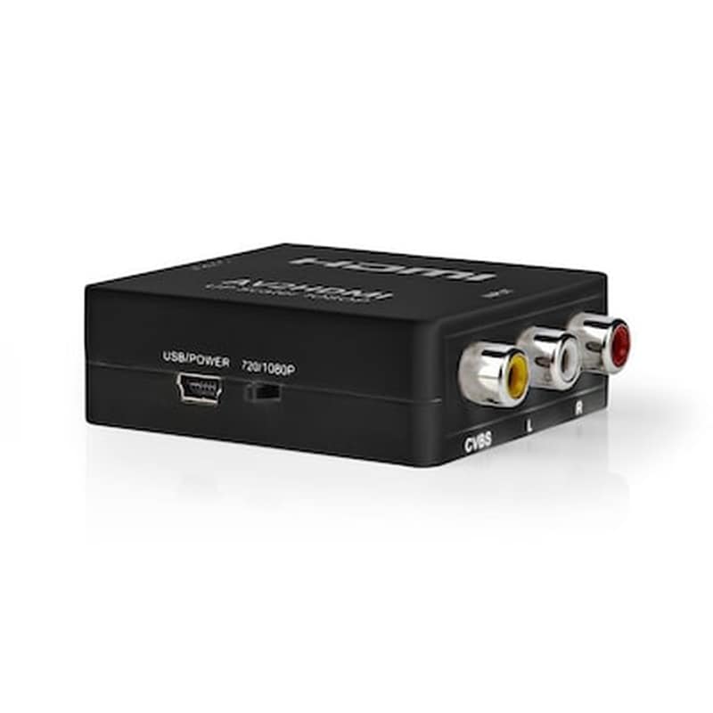 Nedis Vcon3456at Composite Video To Hdmi Converter 1-way - 3x Rca (rwy) Hxdmi Ou 233-1543