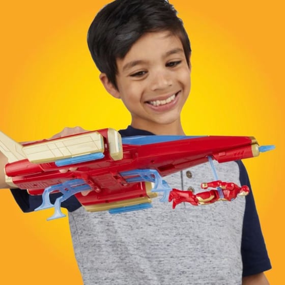 Φιγούρα Hasbro Marvel Avengers Iron Man Repulsor Blast Battle Jet image 4