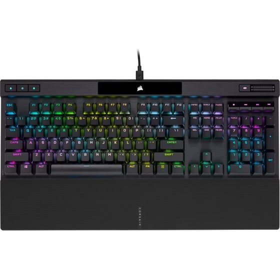 Corsair K70 RGB Pro Gaming Μηχανικό Ενσύρματο USB Πληκτρολόγιο RGB Μαύρο (US) image 0