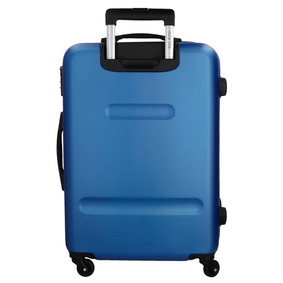 Βαλίτσα Μεσαία Princess Roll Road Flex από ABS 65x46x23cm Μπλε image 2