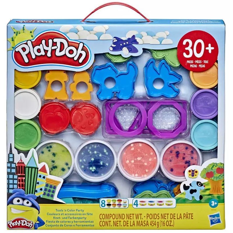 HASBRO Hasbro Play-Doh Tools n Color Party