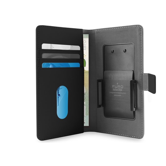 Θήκη Universal - Puro Uniwallet Large - Μαύρο image 1