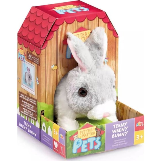 Addo Λούτρινο Διαδραστικό Λαγουδάκι - Γκρι image 1