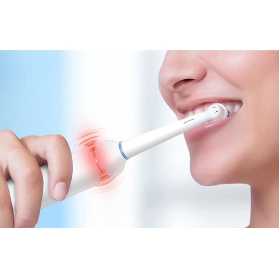 Ηλεκτρική Οδοντόβουρτσα BITVAE R2 Με Κεφαλές και Θήκη Ταξιδιού - Λευκό image 3