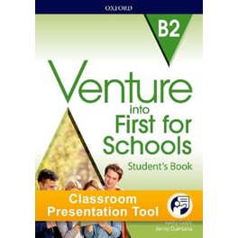 Venture into First for Schools- Student's Book Pack
