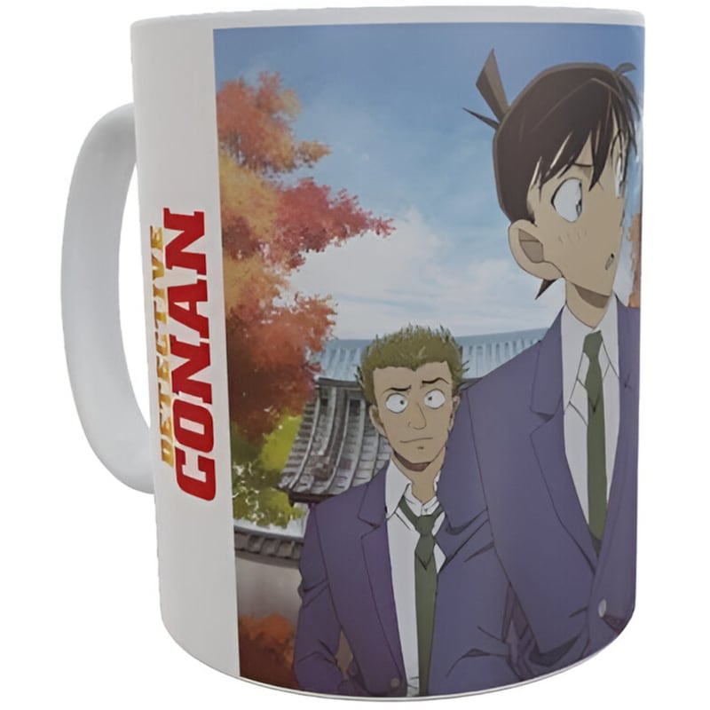 SAKAMI MERCHANDISE Κούπα Sakami Detective Conan Shinichi and Ran Κεραμική 320 ml - Πολύχρωμη