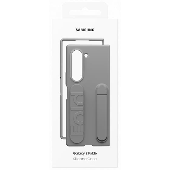 Θήκη Samsung Galaxy Z Fold6 - Samsung Silicone Case - Gray image 7