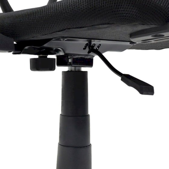 Καρέκλα Γραφείου ArteLibre Αύρα από Ύφασμα Mesh - Μαύρη image 5