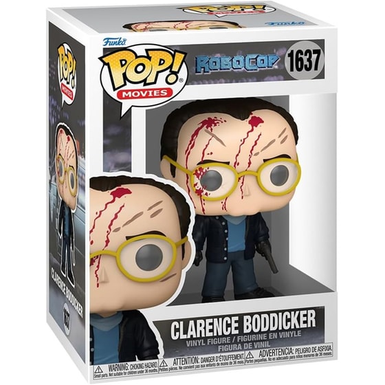 Funko Pop! Movies - RoboCop - Clarence Boddicker #1637 image 1