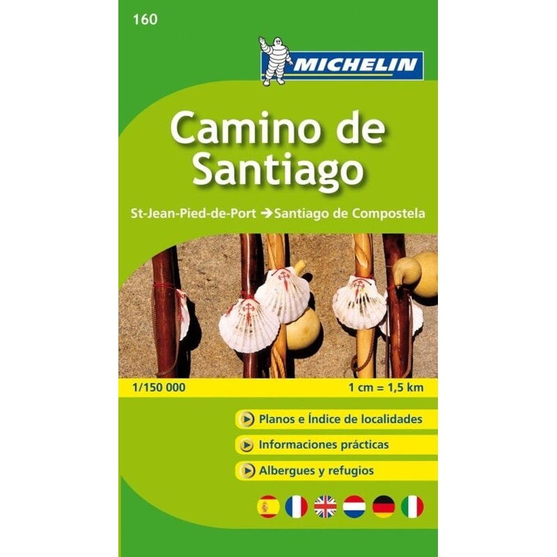 Camino de Santiago - Zoom Map 160