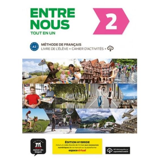 Entre Nous 2 Livre de l'eleve + Cahier d'activites image 0