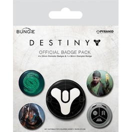 Pins Set Destiny - Guardians Of Light